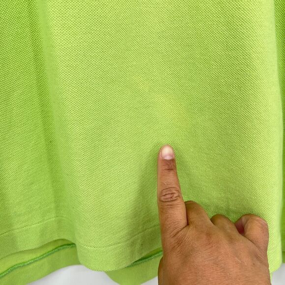 Lacoste Polo Shirt Men's Size 6 Green - Picture 5 of 8